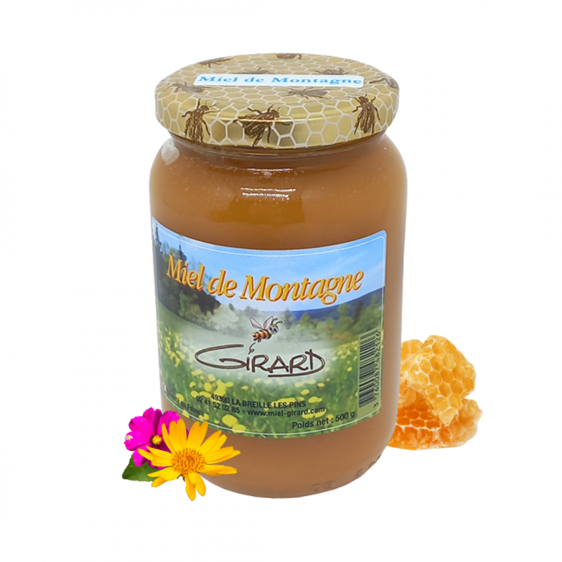 Miel en rayon BIO de montagne du Haut-Jura - 250g