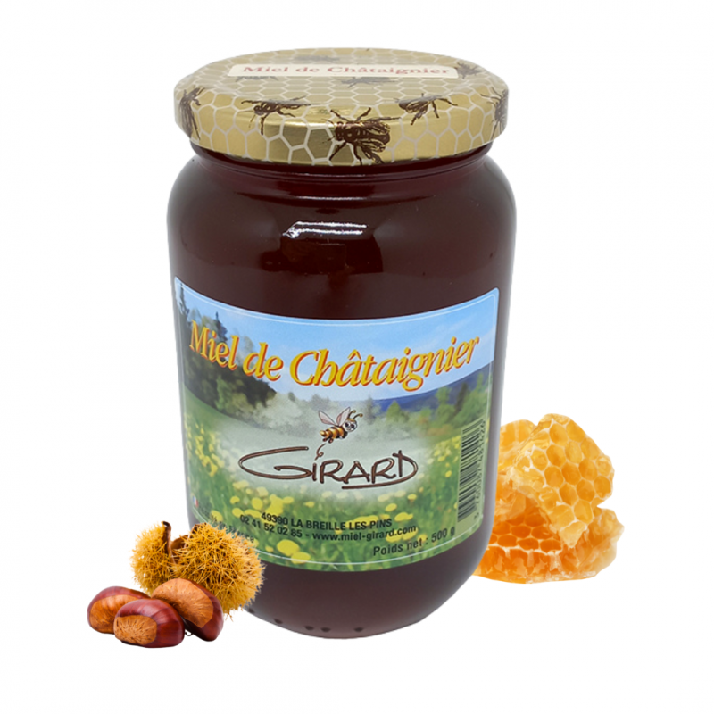 Miel de Châtaignier récolté dans le Val de Loire - Miels Girard