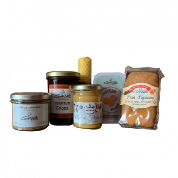 Pain d'épices au miel et aux pépites de framboises - Miels Girard