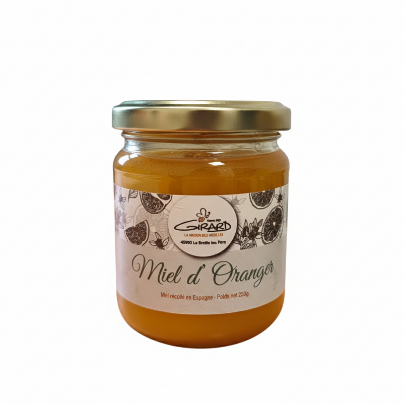 Miel d'oranger crémeux 250g
