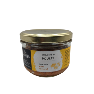 Effiloché de poulet - Moutarde, Miel et Hydromel