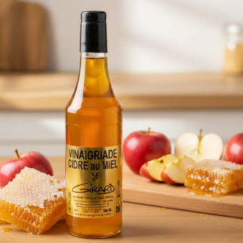 Vinaigre de cidre au miel