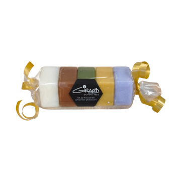 Assortiment de 5 mini savons