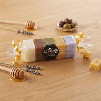 Assortiment de 5 mini savons